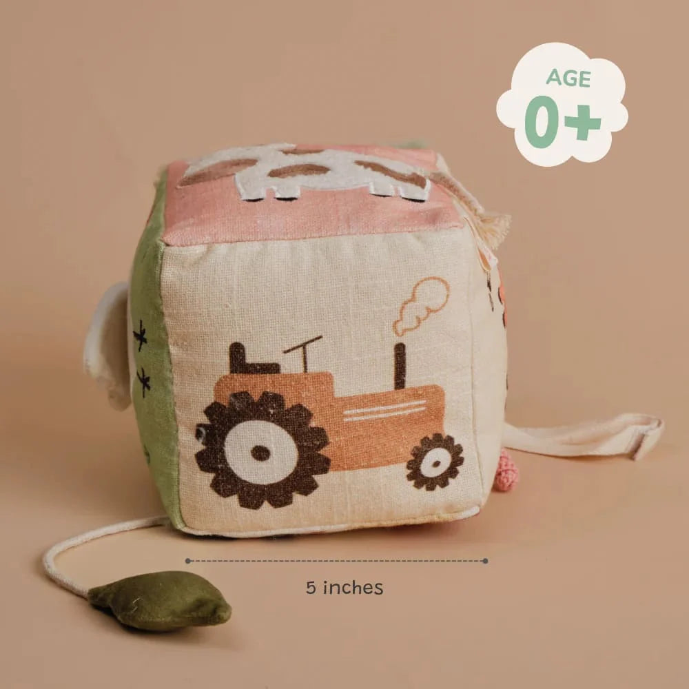 Busy Cube - Cow, Hen, Pig