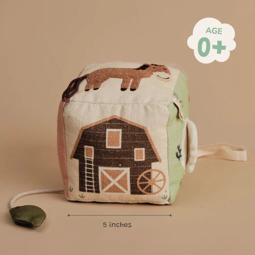 Busy Cube- Horse, Sheep, Duck