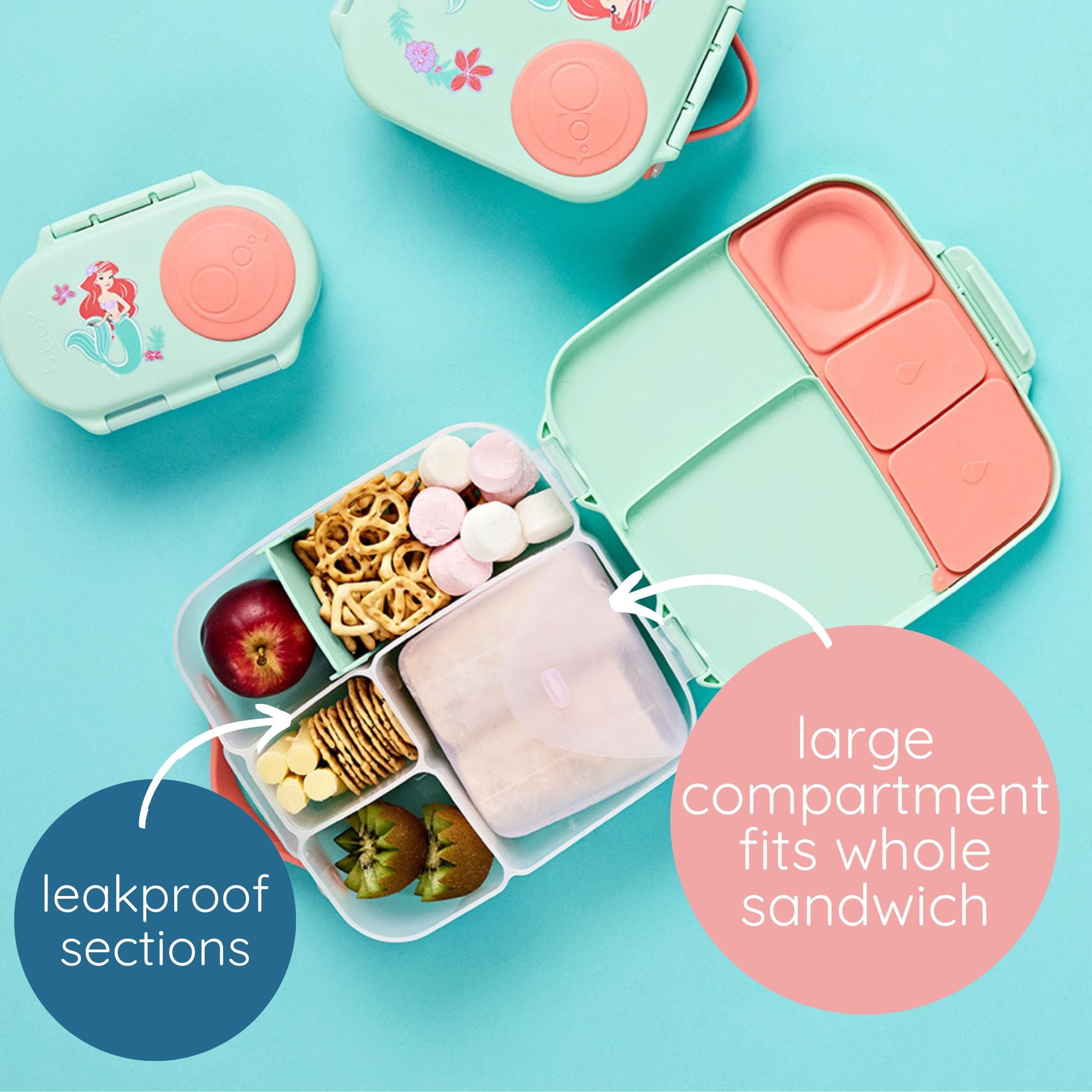 Leakproof Lunchbox - The Little Mermaid