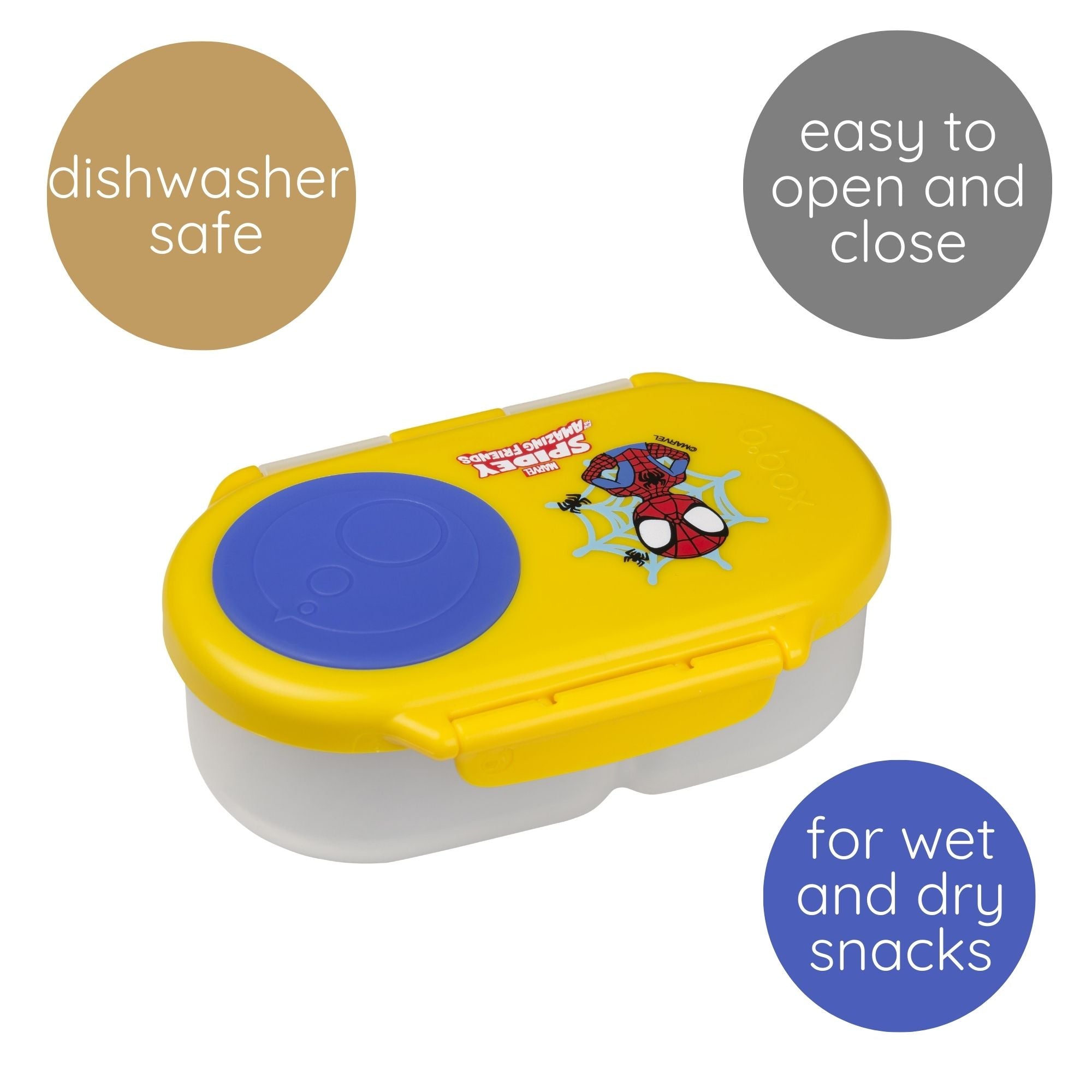 Leakproof Snack box - Spidey