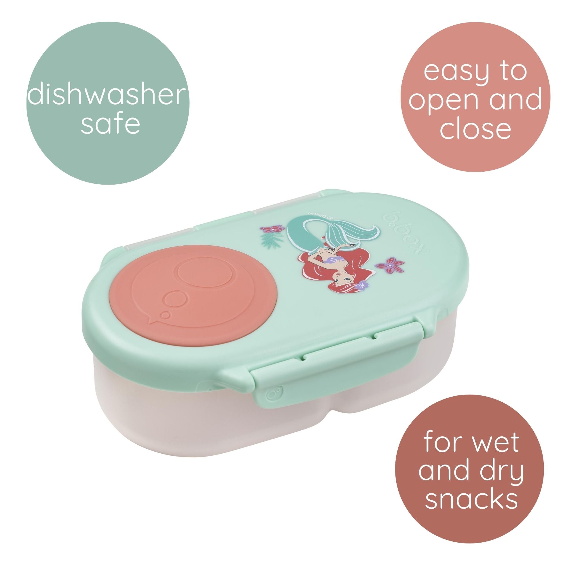 Leakproof Snackbox - The Little Mermaid