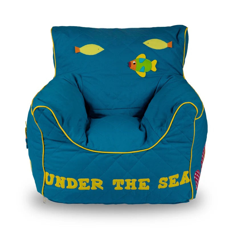 Under the Sea Quilted - BeanChair Cover