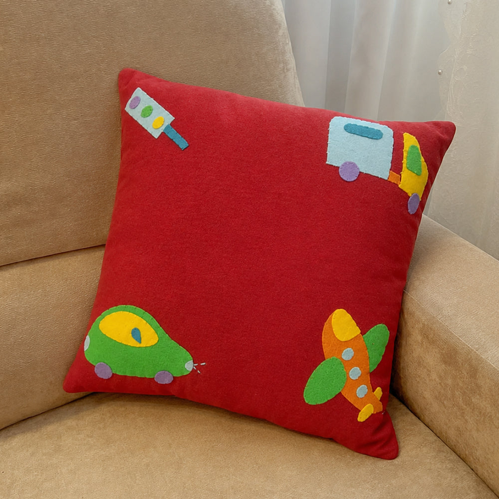 Traffic Red Cushion