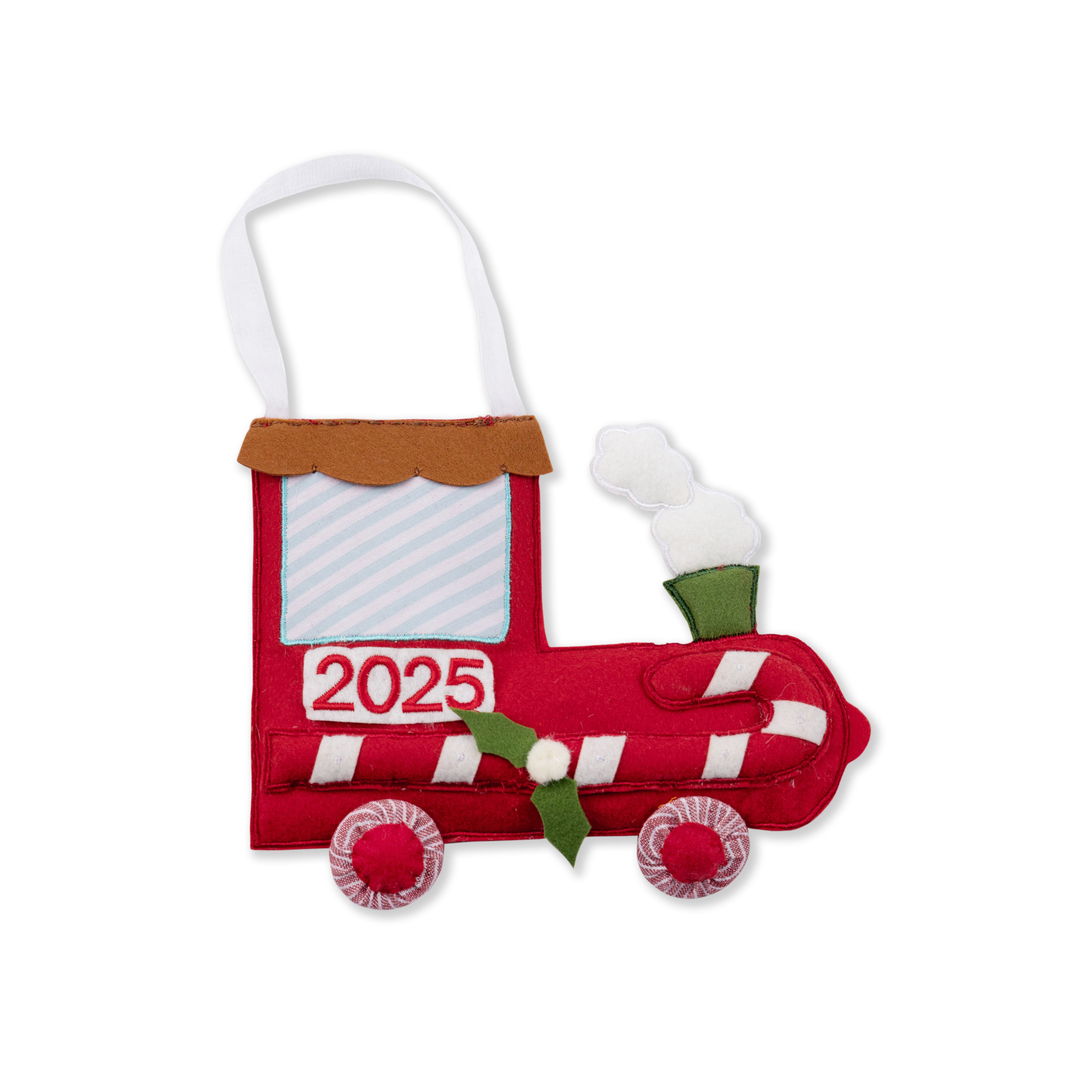Santa Sweet Train Ornament