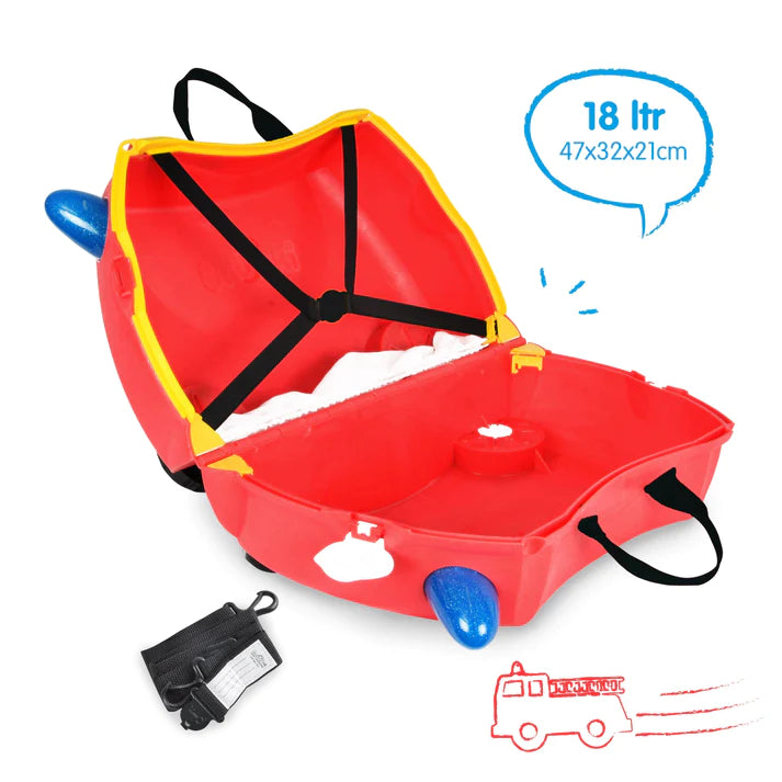 Frank The Fire Truck Trunki Peekaboo Patterns