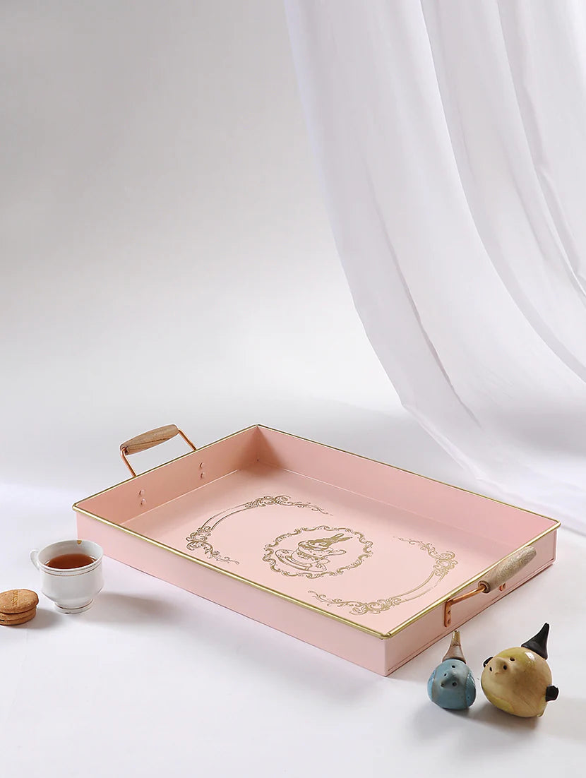 Bunny Rectangle Serving Tray