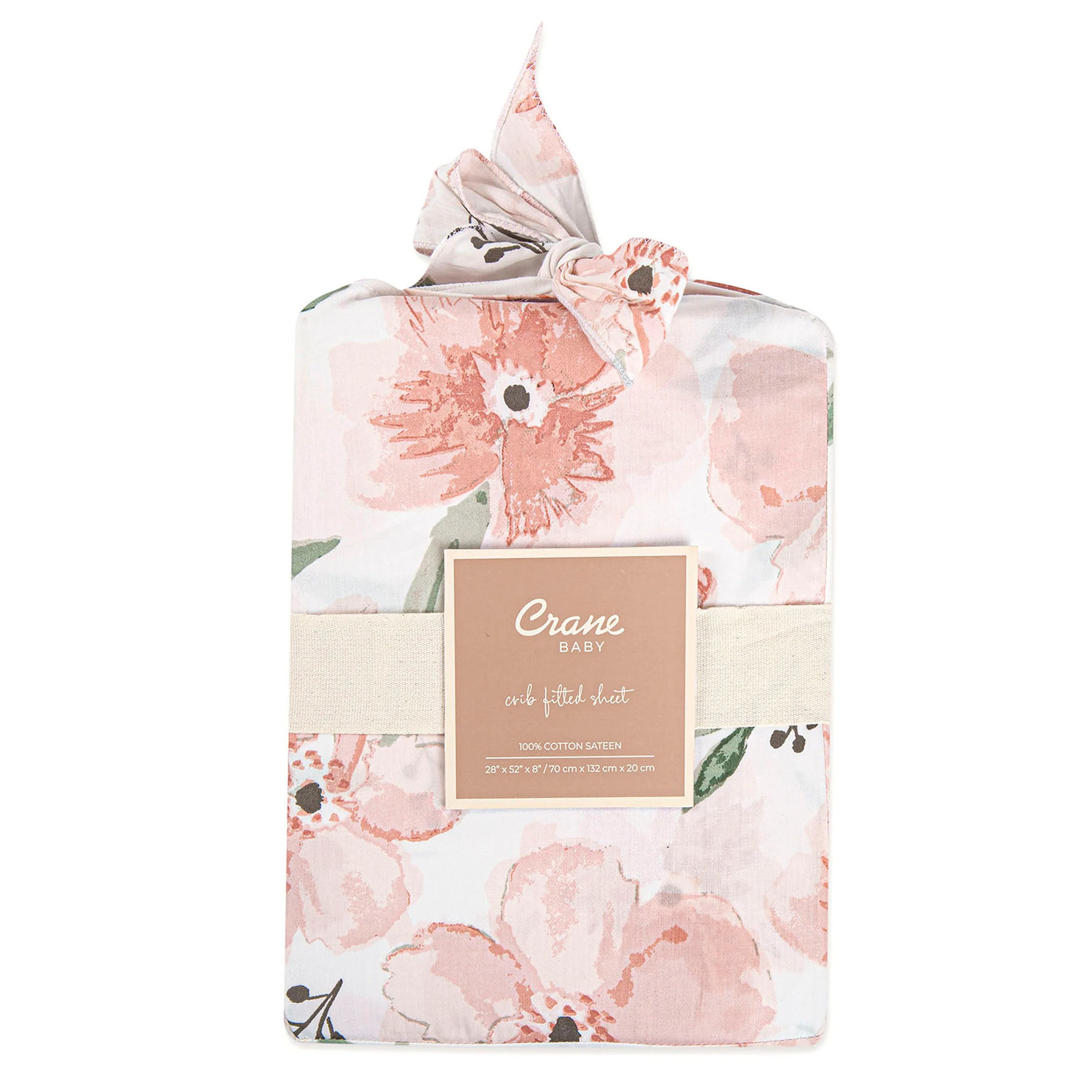 Parker Crib Fitted Sheet – Floral