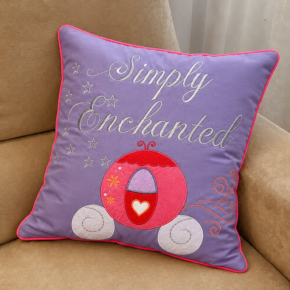 Simply Enchanted Carriage Cushion