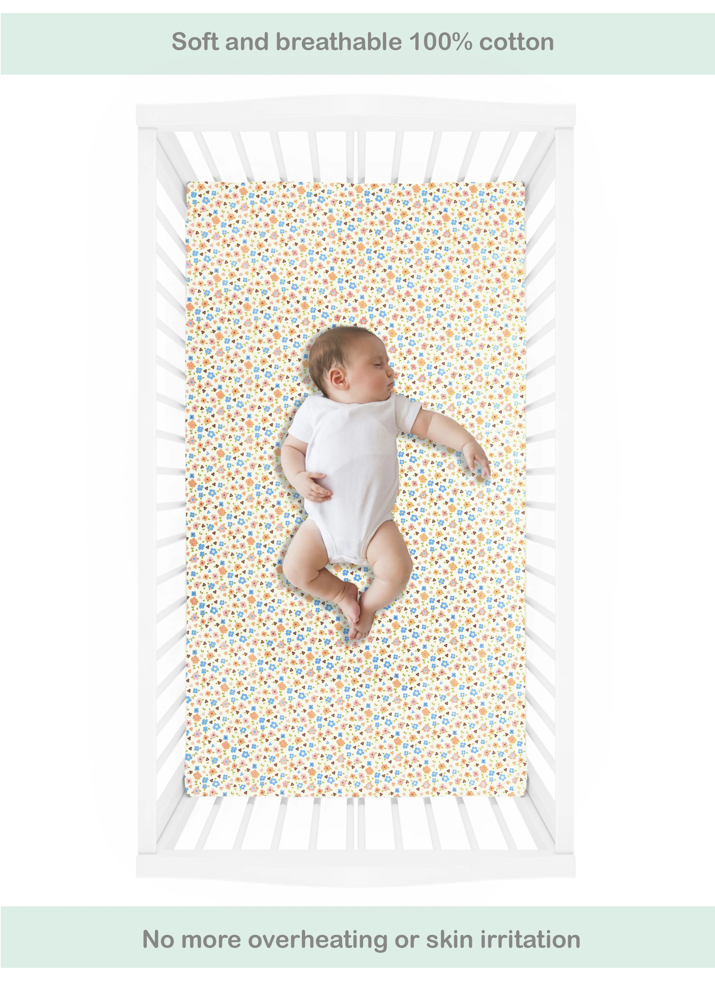 Flat Sheet (Set of 2) Ditsy Floral