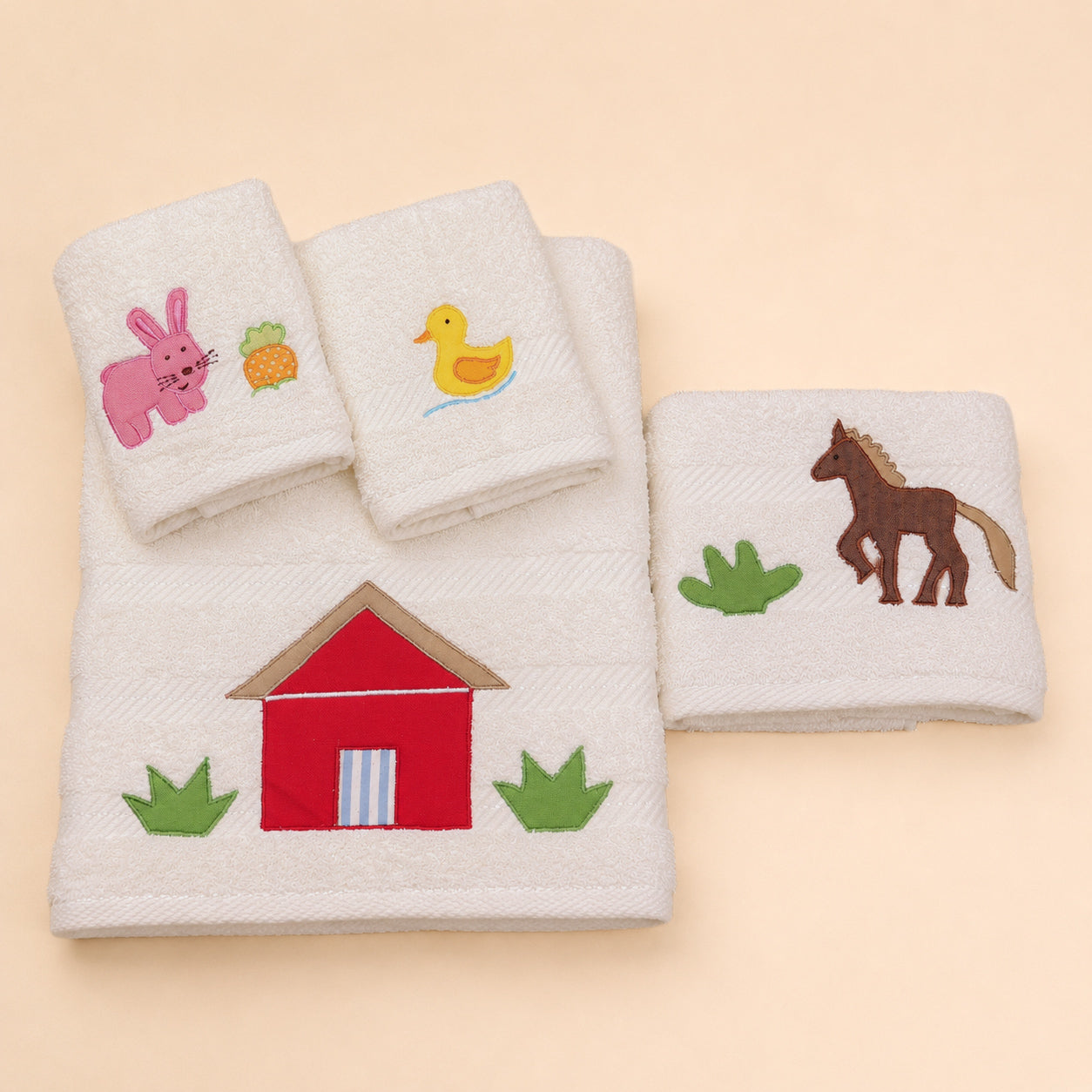 Bath Towel - Farm Animal