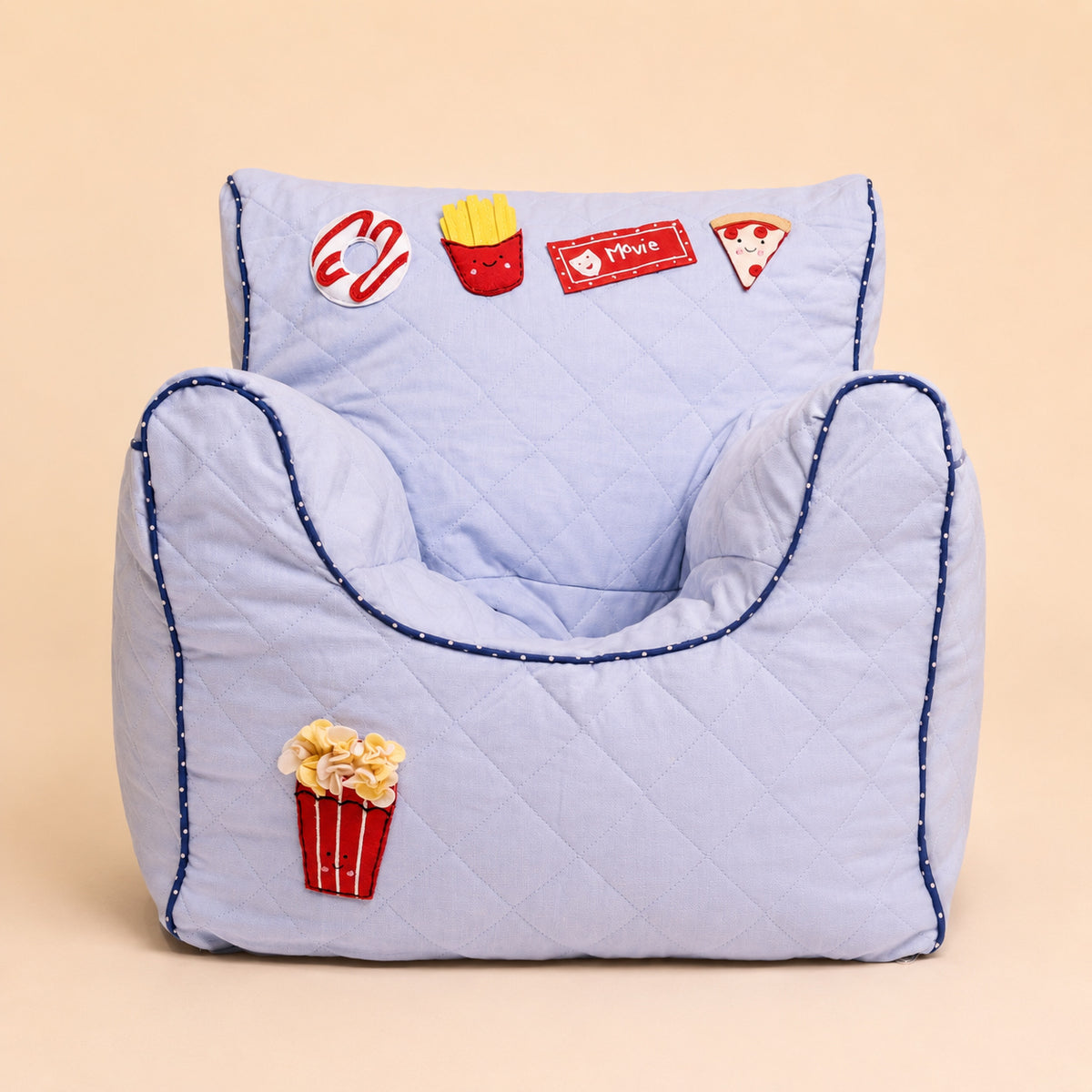 MOVIE TIME QUILTED - BEANCHAIR COVER