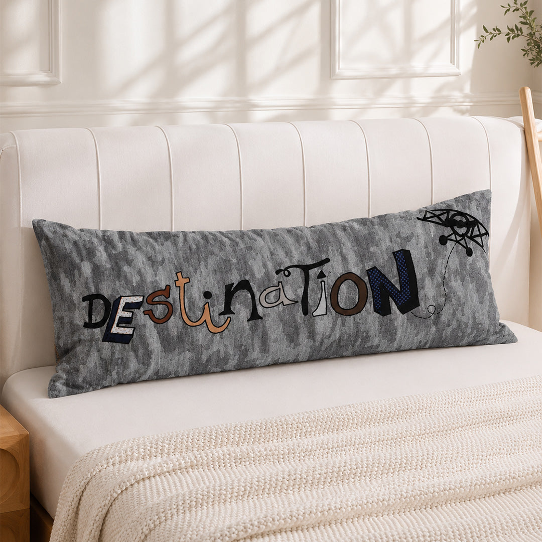 Wanderlust-Destination Long Cushion Cover