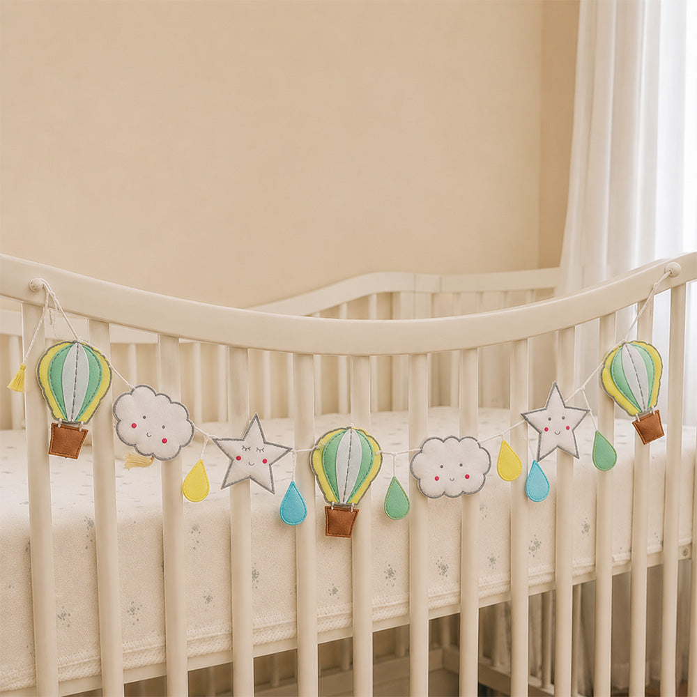 Hot Air balloon - Multi colour Bunting