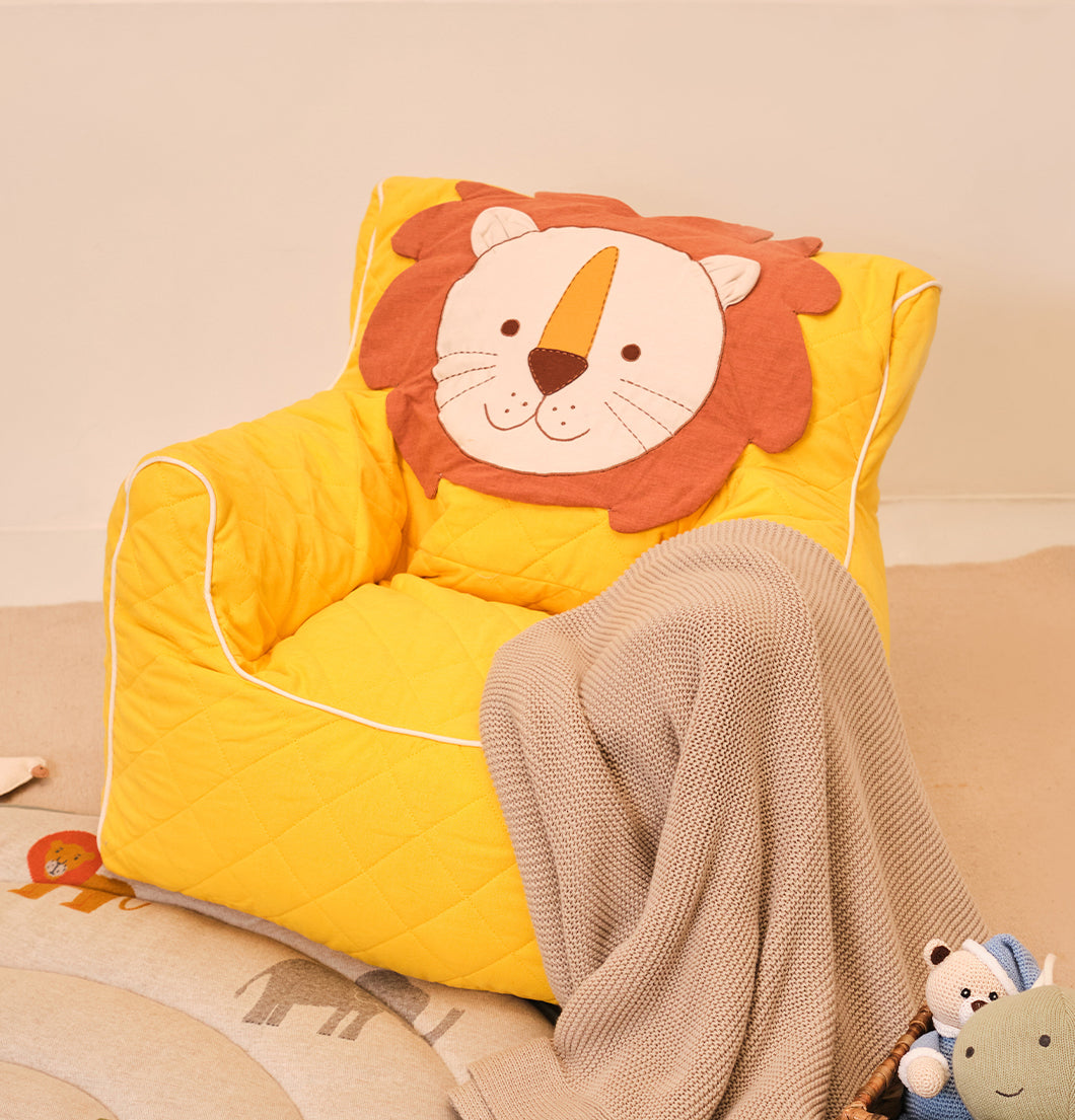 SIMBA THE LION  QUILTED - BEANCHAIR COVER