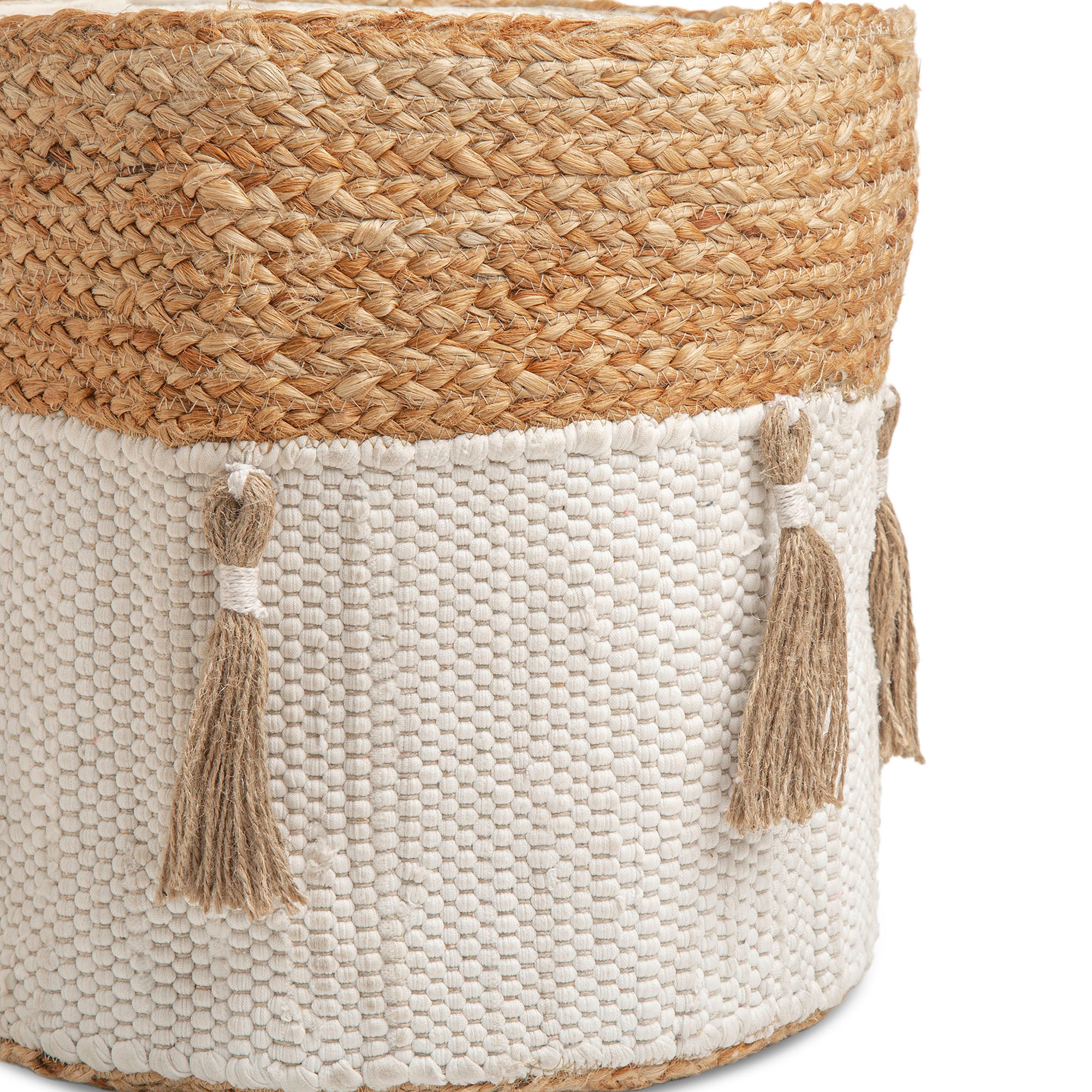 Cotton+Jute Storage Bin