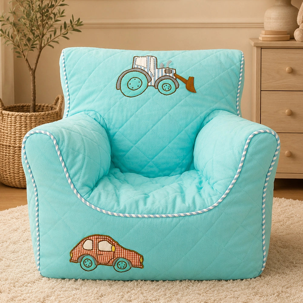 Boys N Toys Quilted - BeanChair Cover