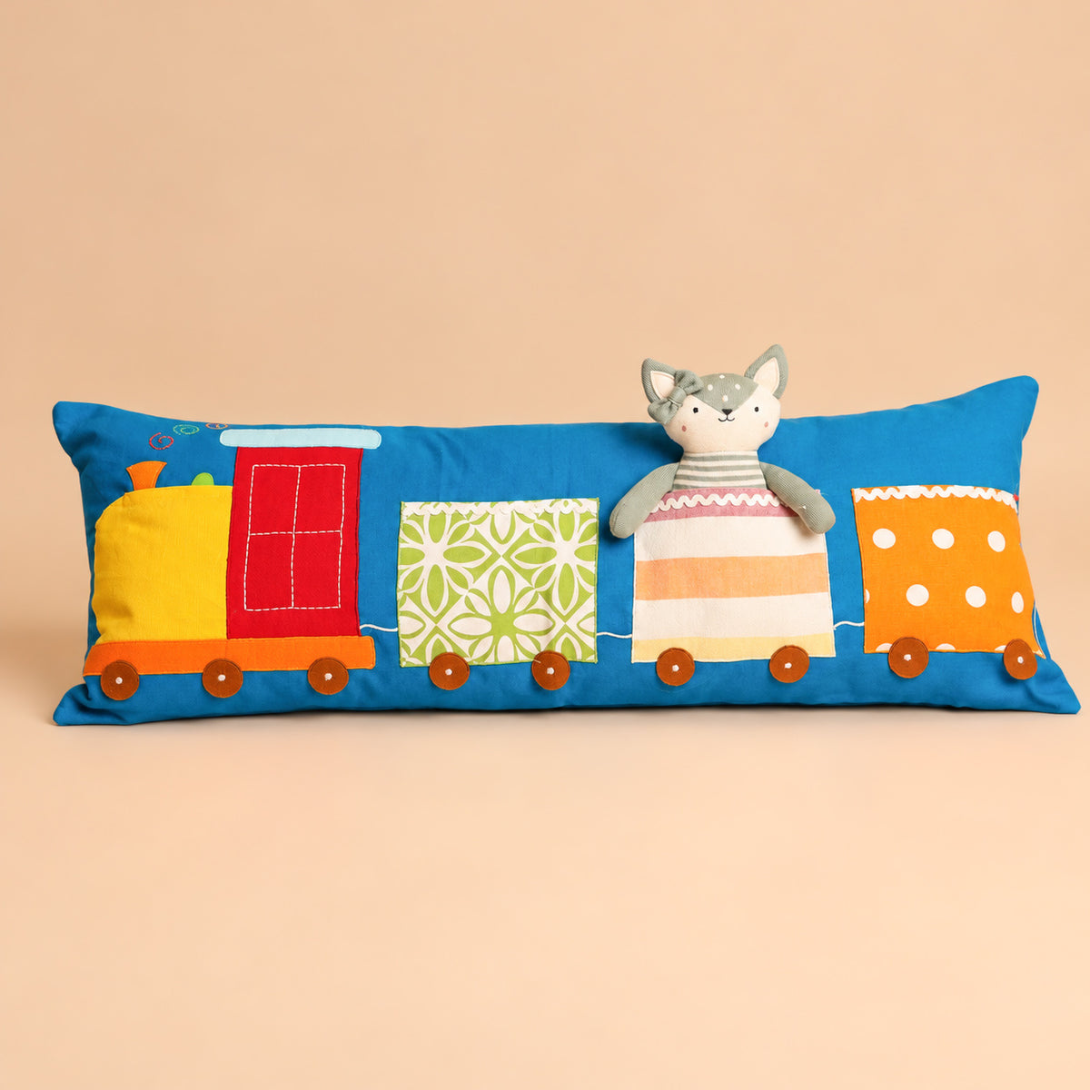 Choo Choo train Long Cushion