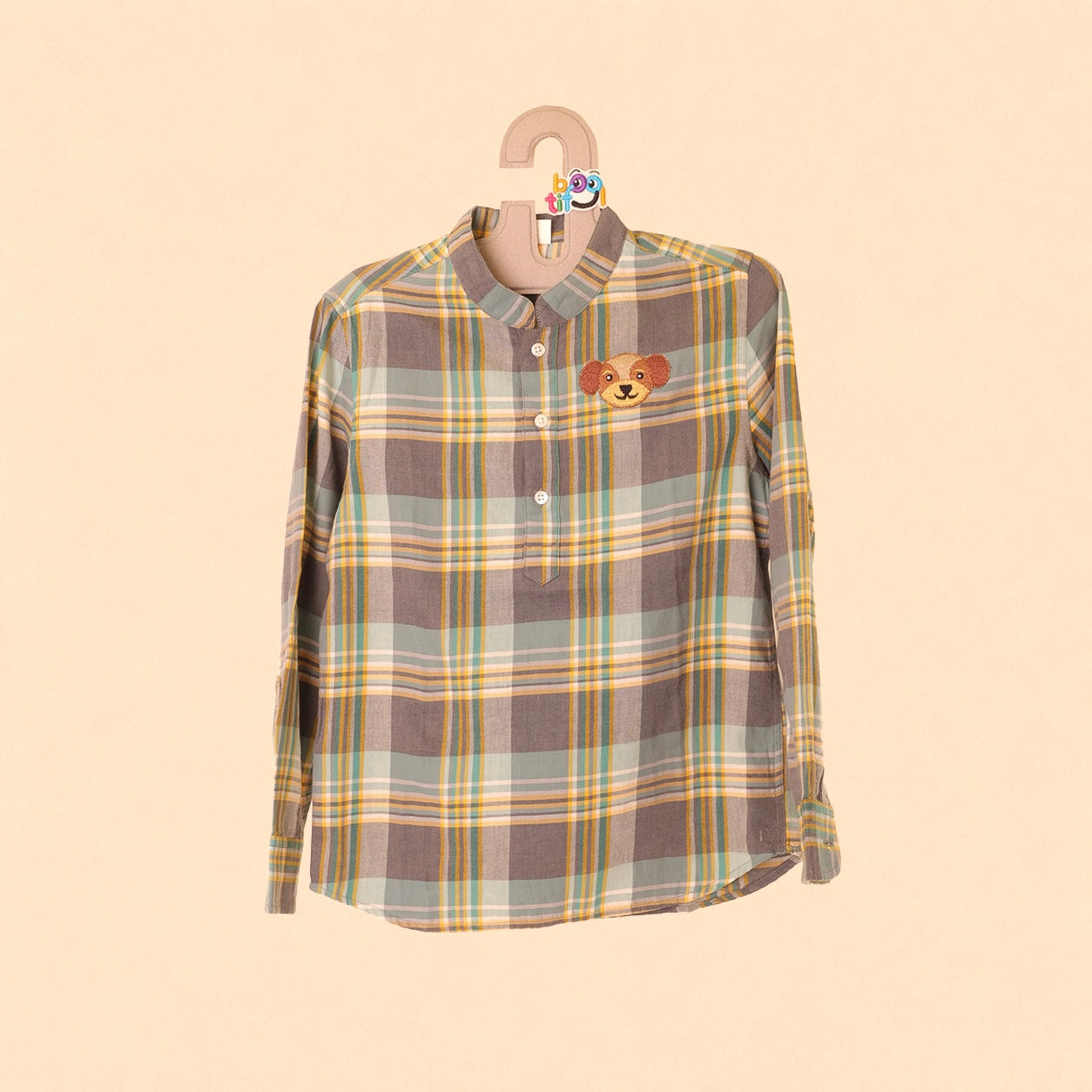 Boys Gusty Plaid Shirt