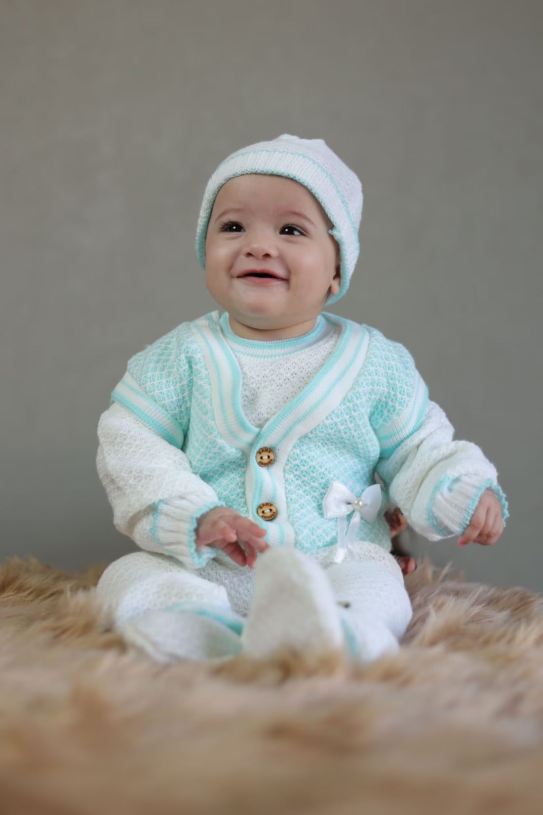 Mint Whisper Baby Winter Set