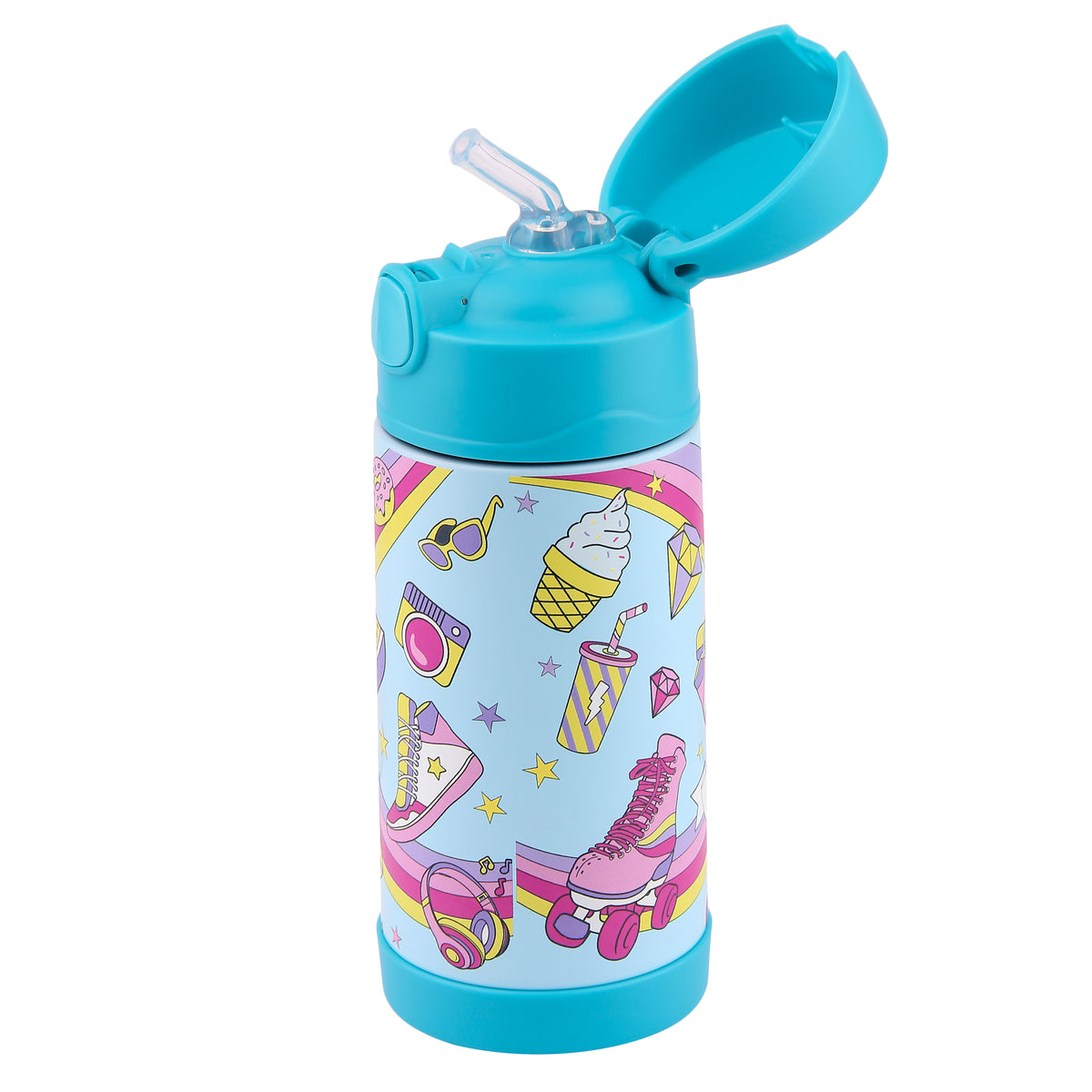 Double Wall Stainless Steel Bottle - Skater Girl