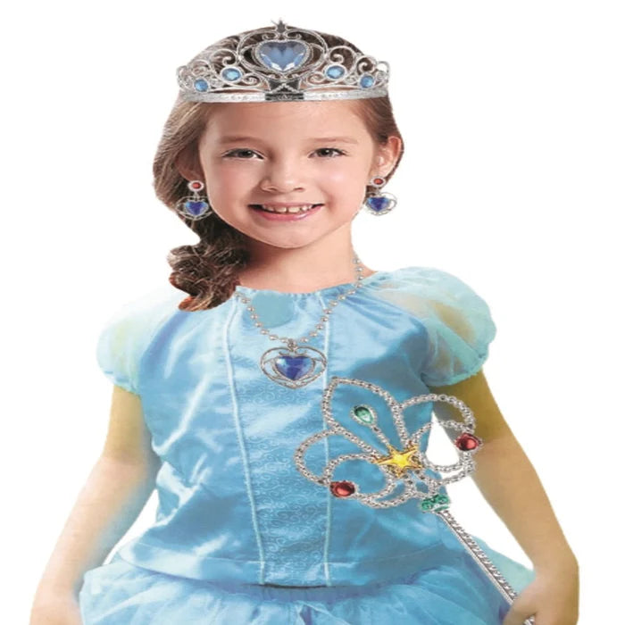 Open Ended Premium Costume Role Play-Blue Princess