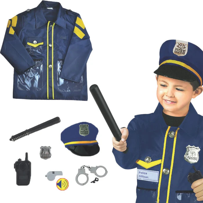 Open Ended Premium Costume Role PlaySet - Policemen