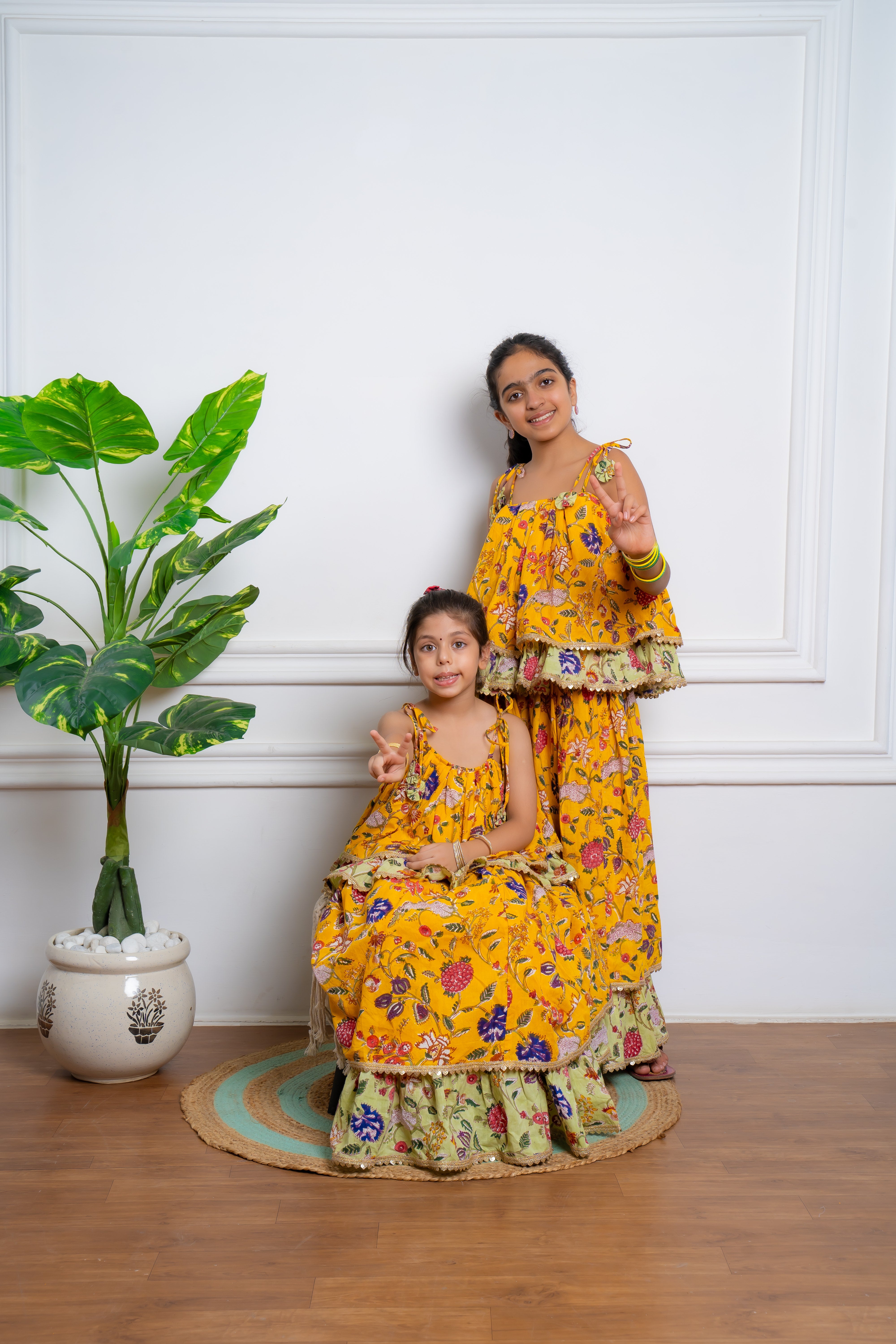 Layered Lehenga Set