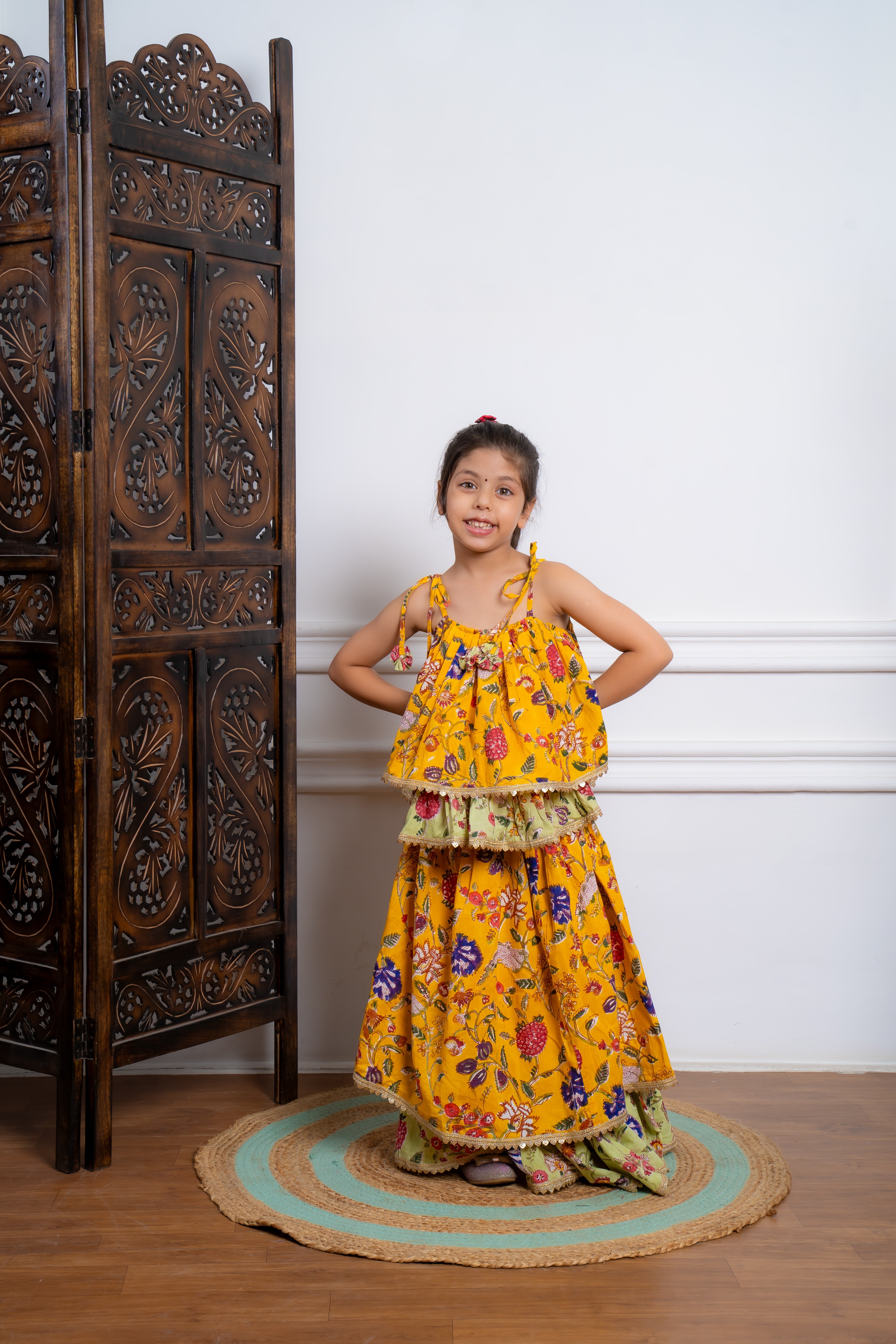 Layered Lehenga Set