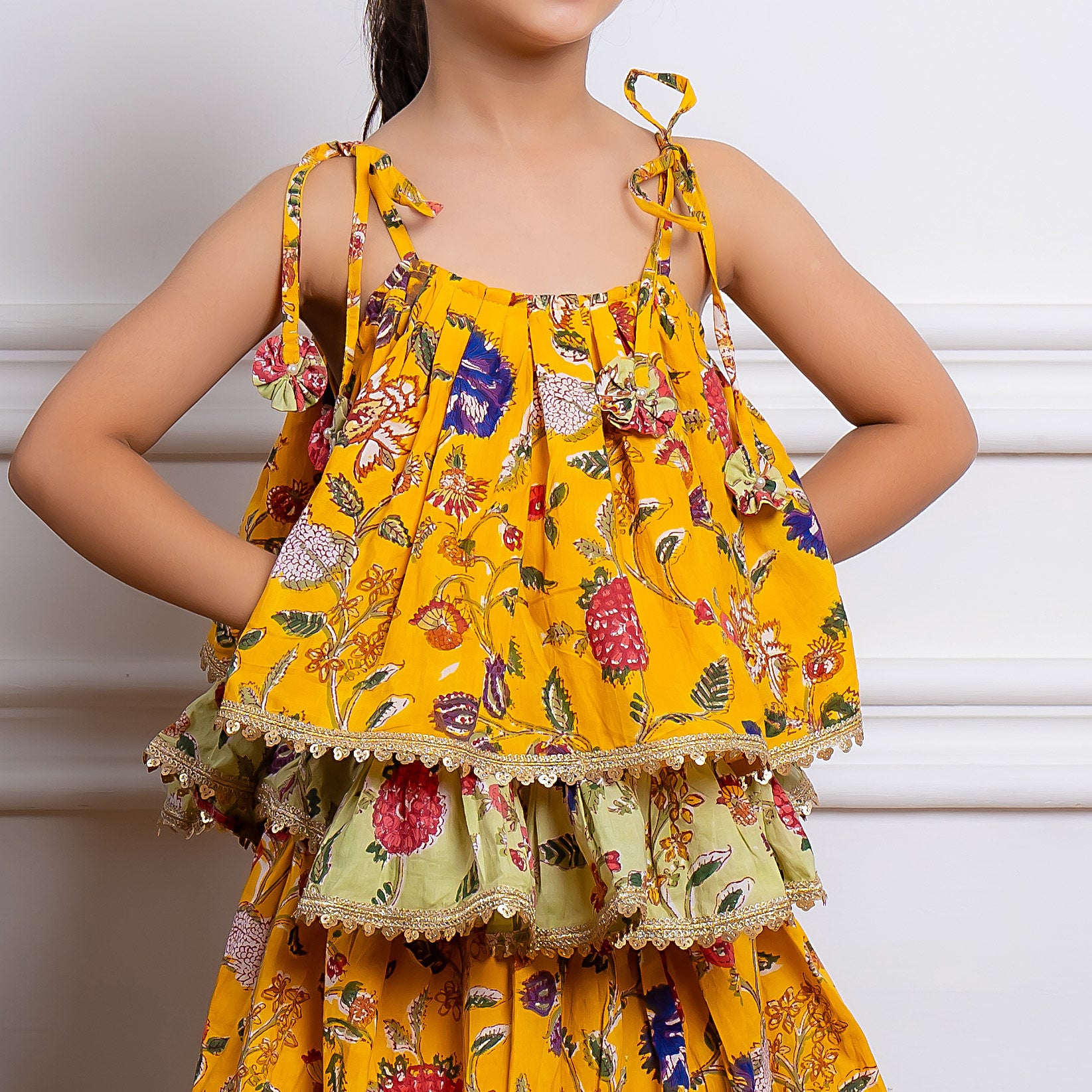 Layered Lehenga Set