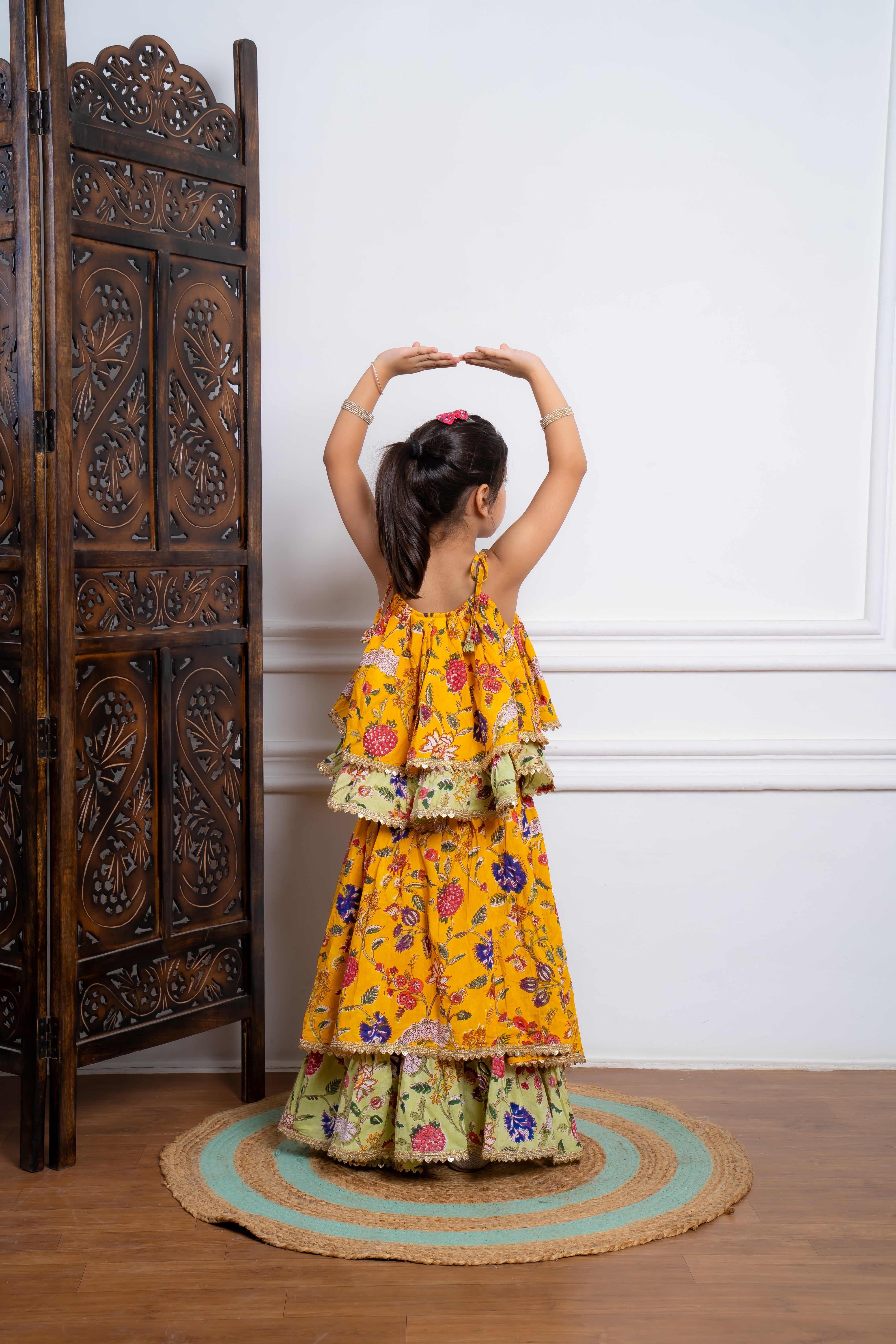 Layered Lehenga Set
