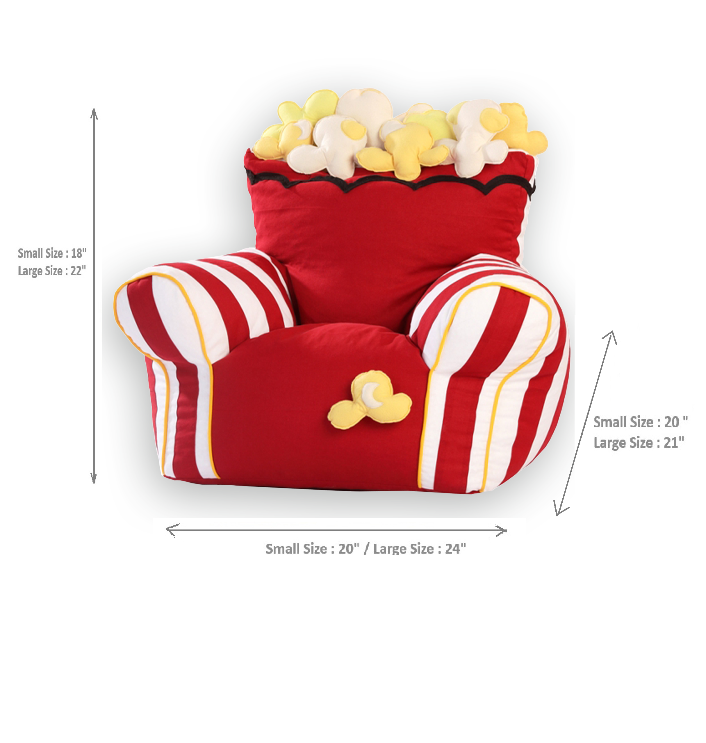 Popcorn - BeanChair Cover