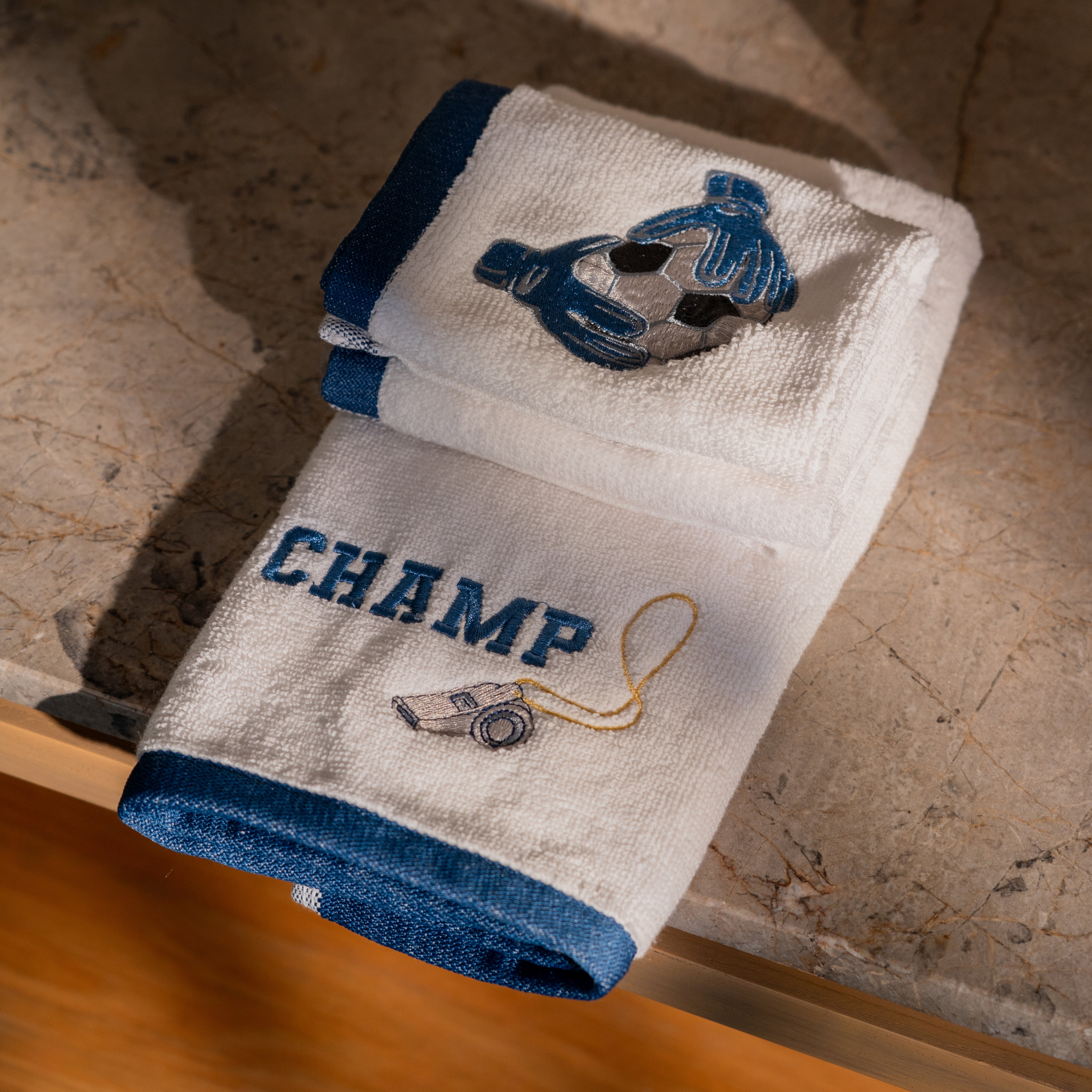 The Game Plan Hand & Face Towels (Set of 3)