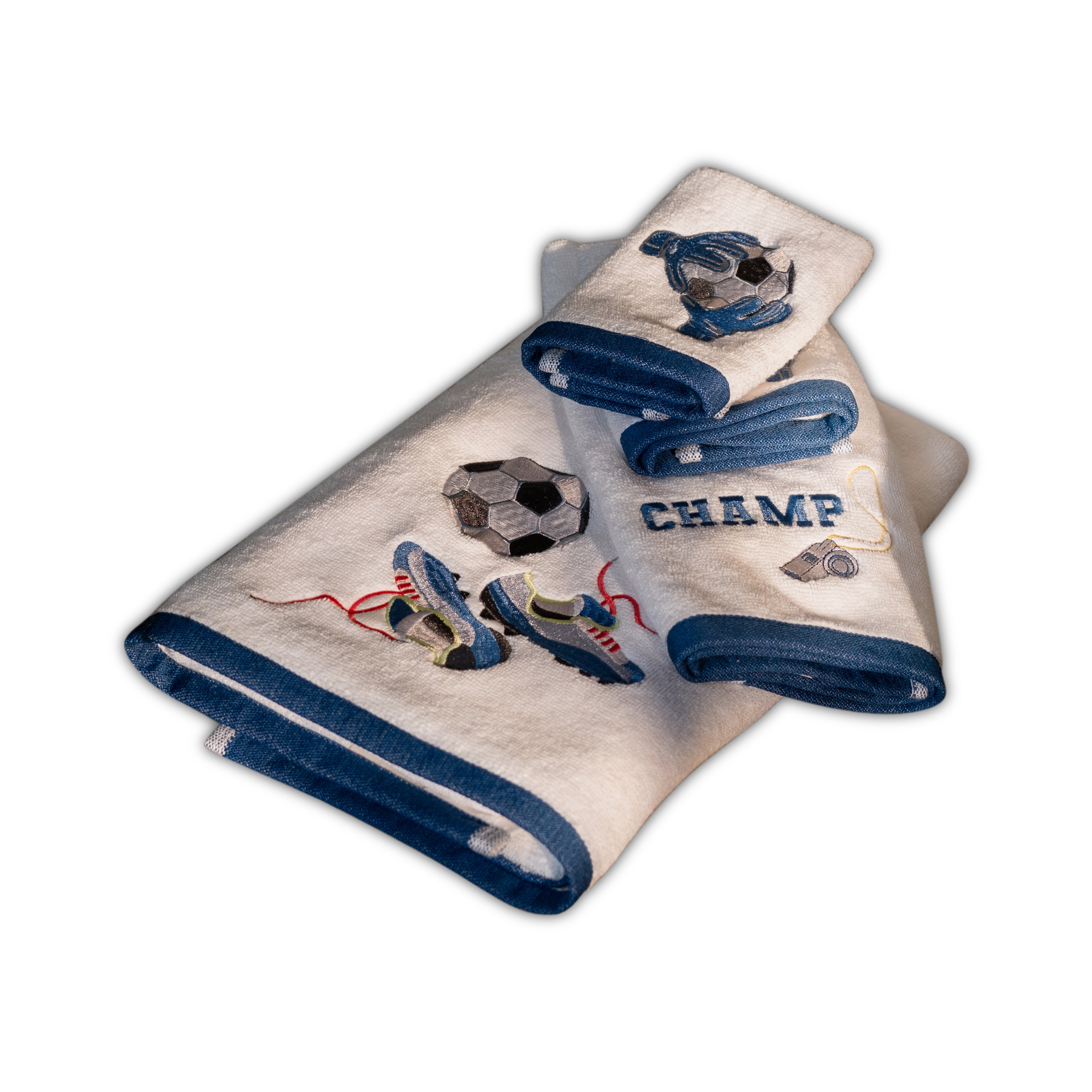 The Game Plan Hand & Face Towels (Set of 3)