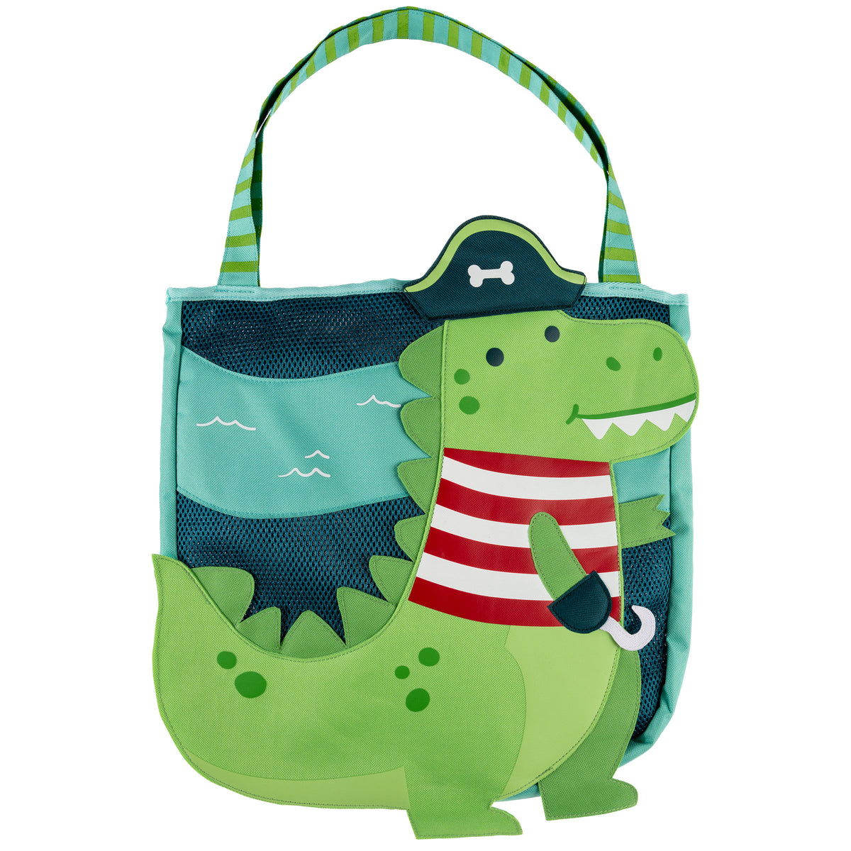 BEACH TOTE - DINO PIRATE