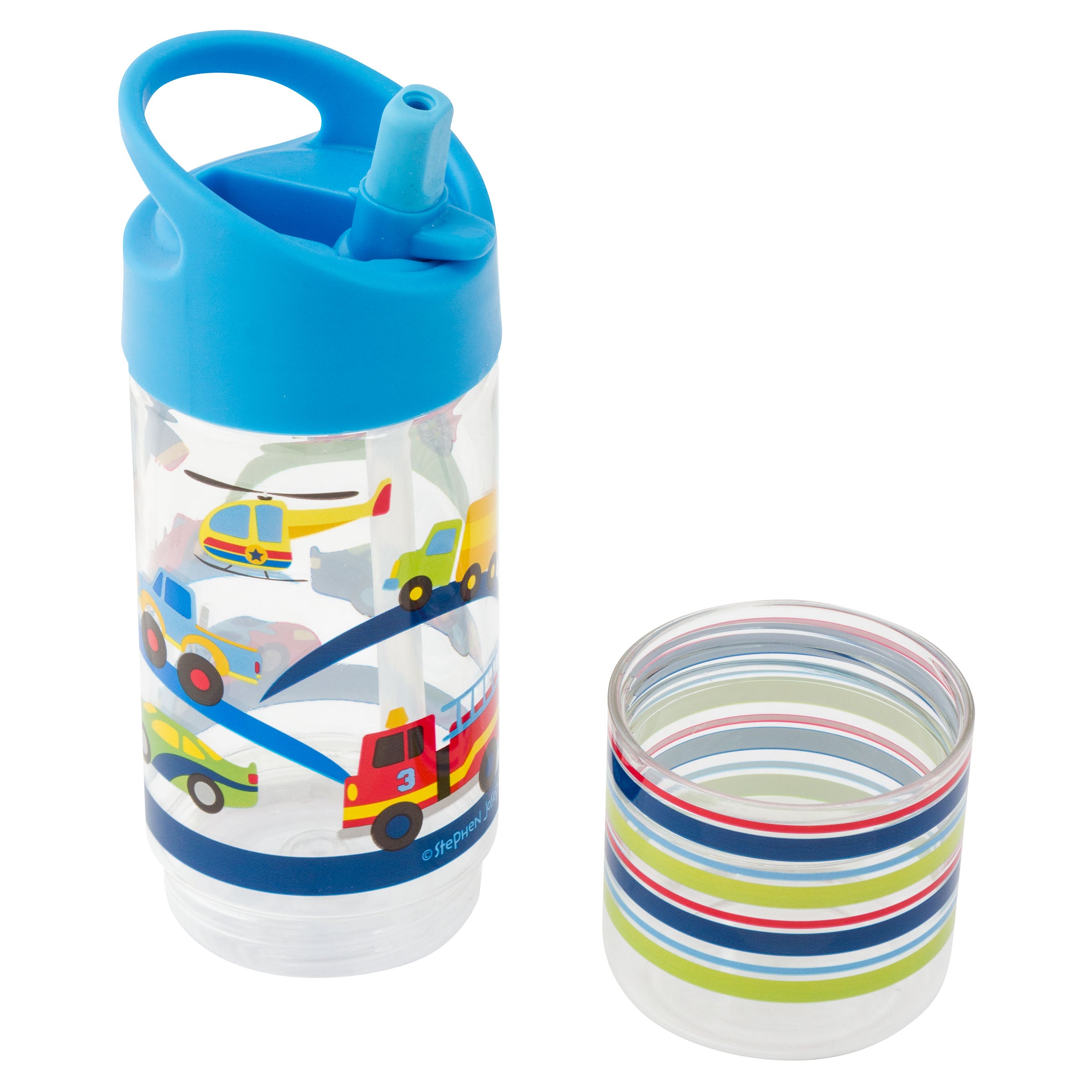 Transportation - Flip Top Bottle With Snack Container