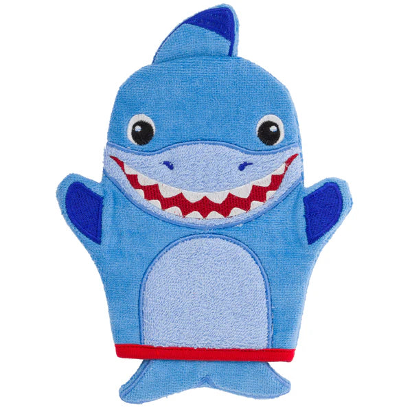 Bath Mitts - Shark