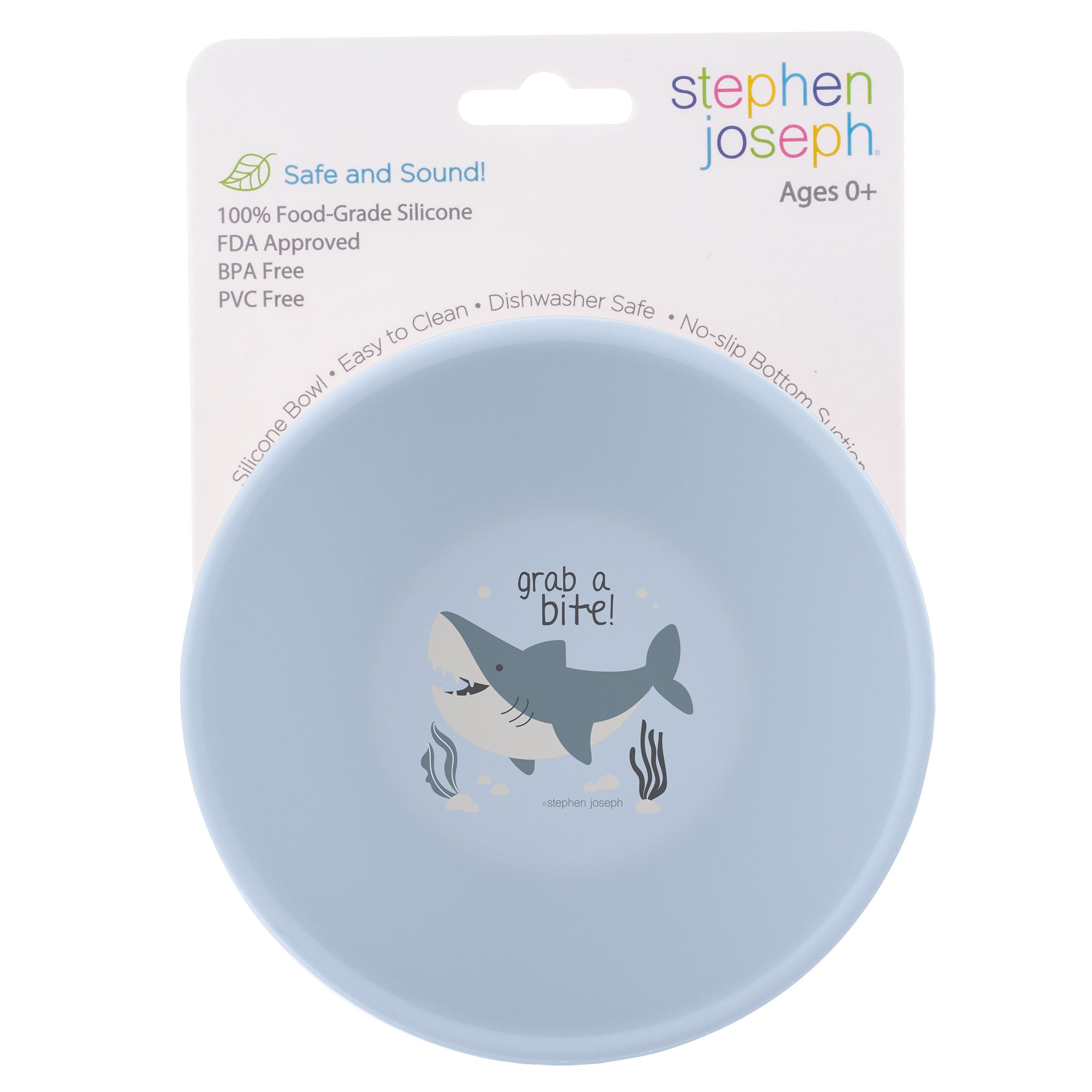 SILICONE BOWL - SHARK