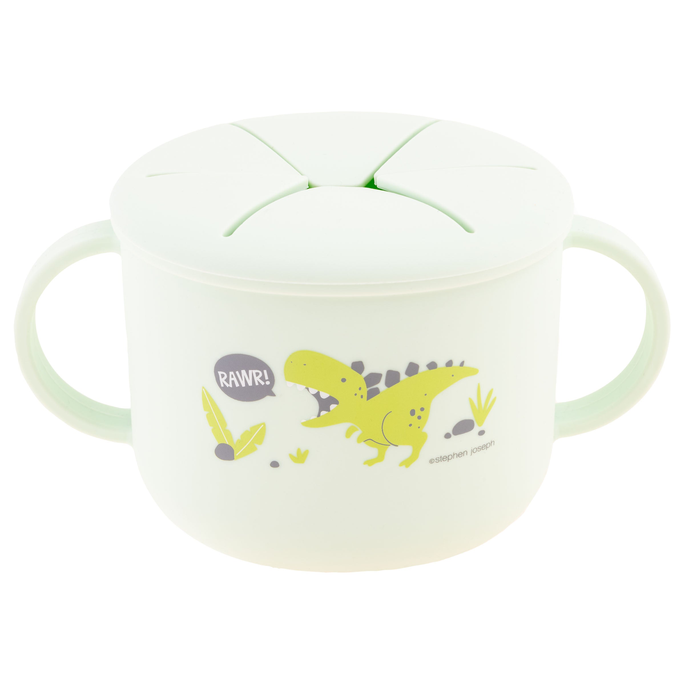 SILICONE SNACK CUP - DINO
