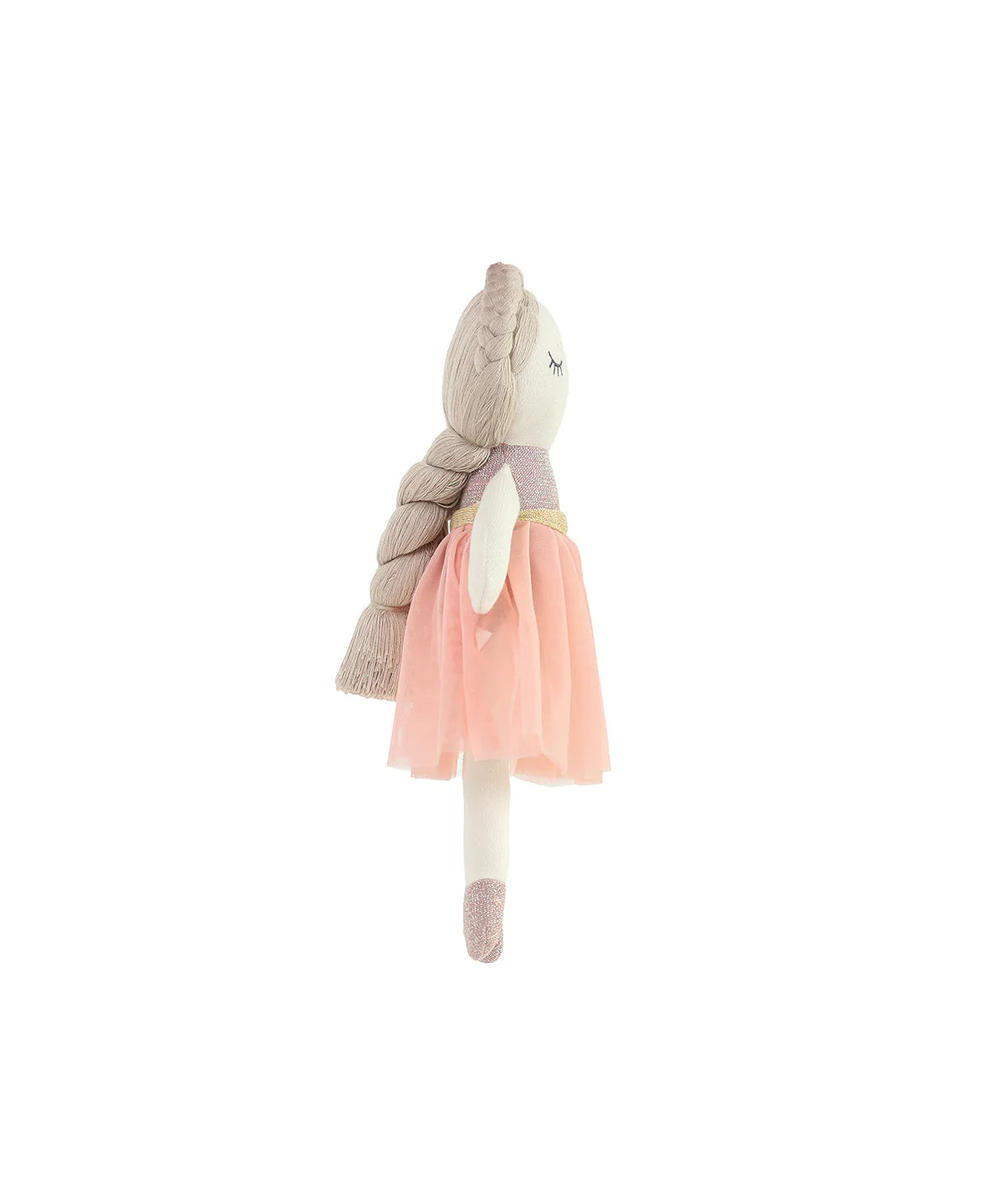Ballerina Cotton Knitted Stuffed Soft Toy