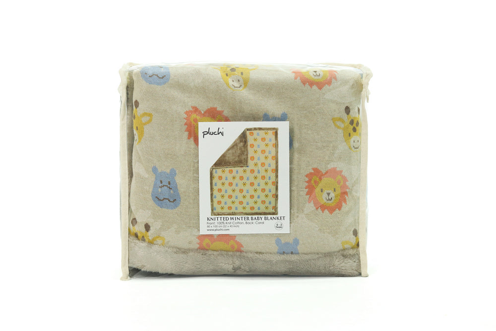 Safari Friends - Baby Blanket