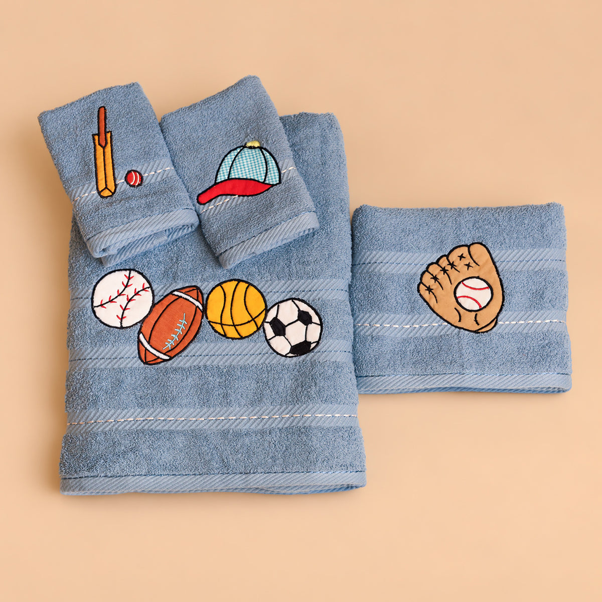 Bath Towel Set - Sporty