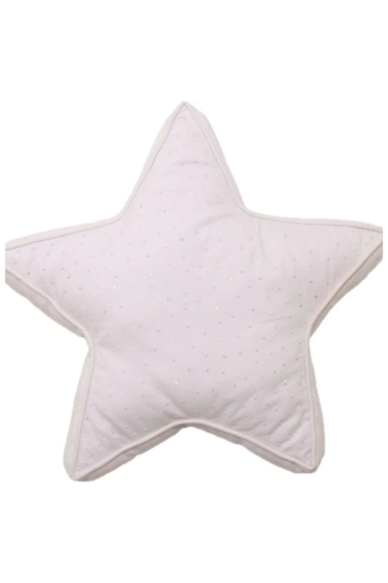 Star Shaped Cushion (White)