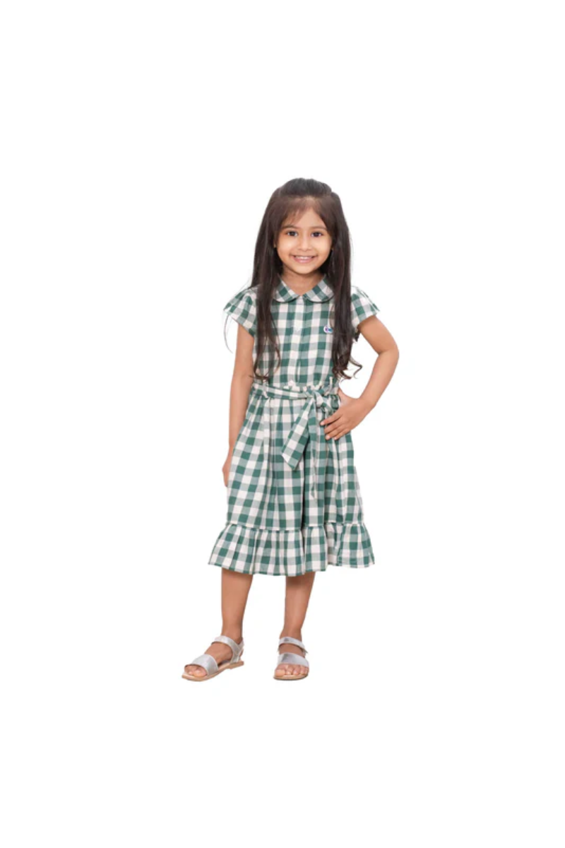 Girls Gale Gingham Dress