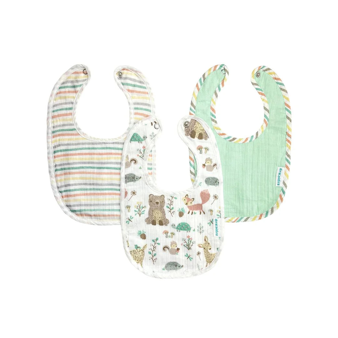 Muslin Bibs Bambi & Friends
