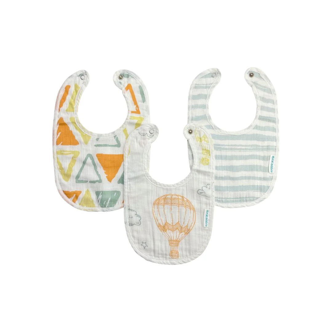 Muslin Bibs Hot Air Balloon