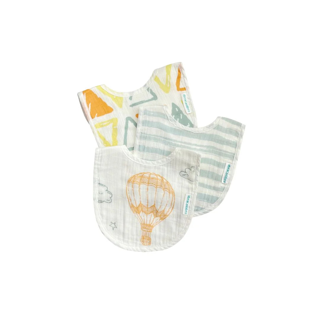 Muslin Bibs Hot Air Balloon