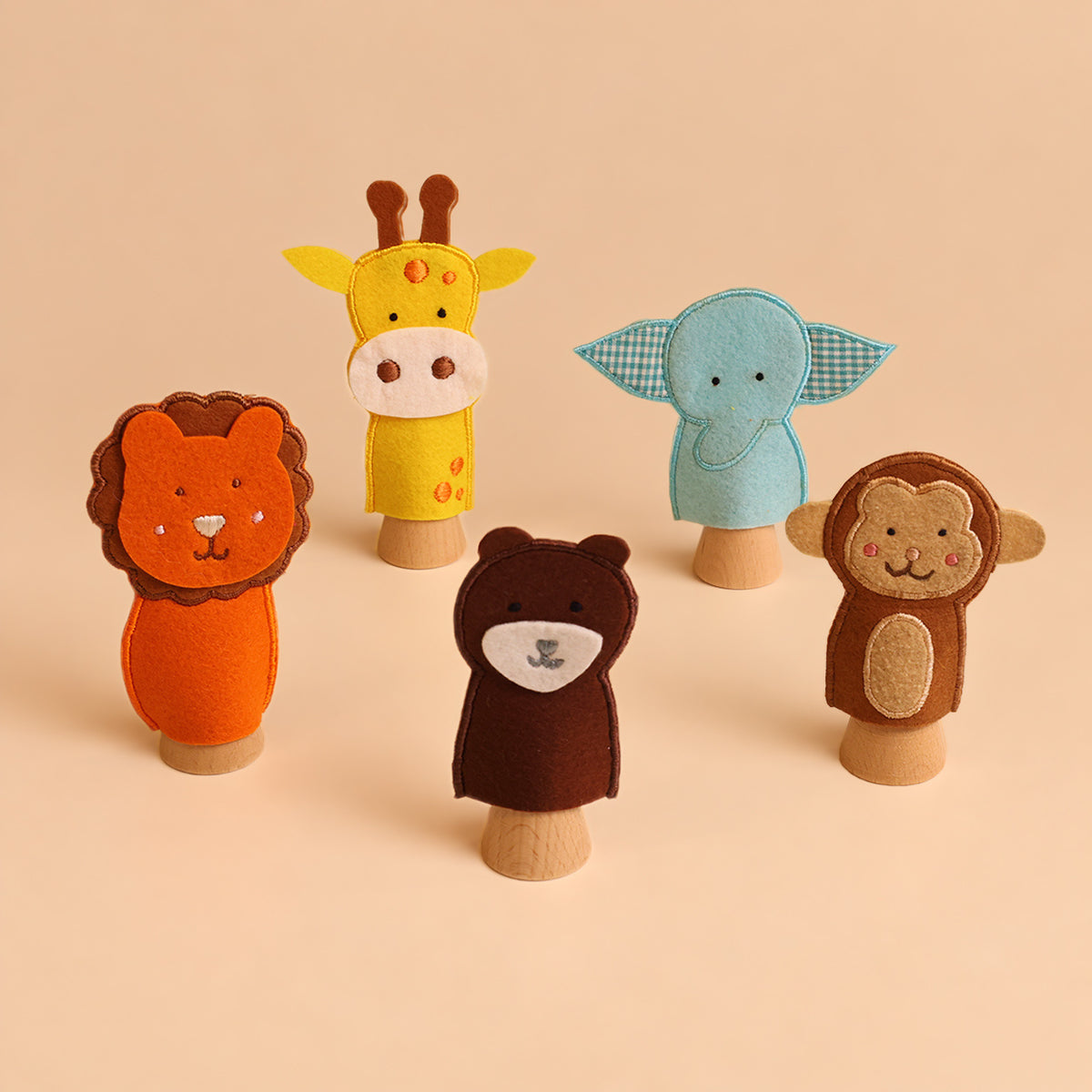 Finger Puppets - Wild Animal