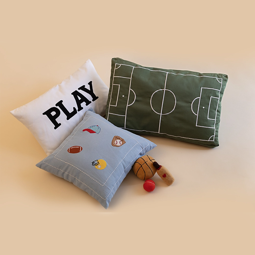 Play Sports Cushion Set – 3 Pieces