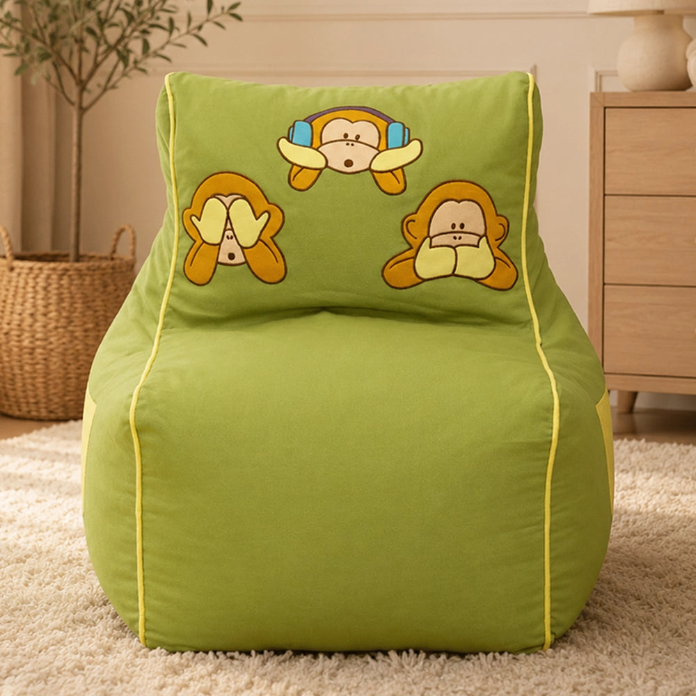 Hear, See, Speak, No Evil - BeanChair Cover