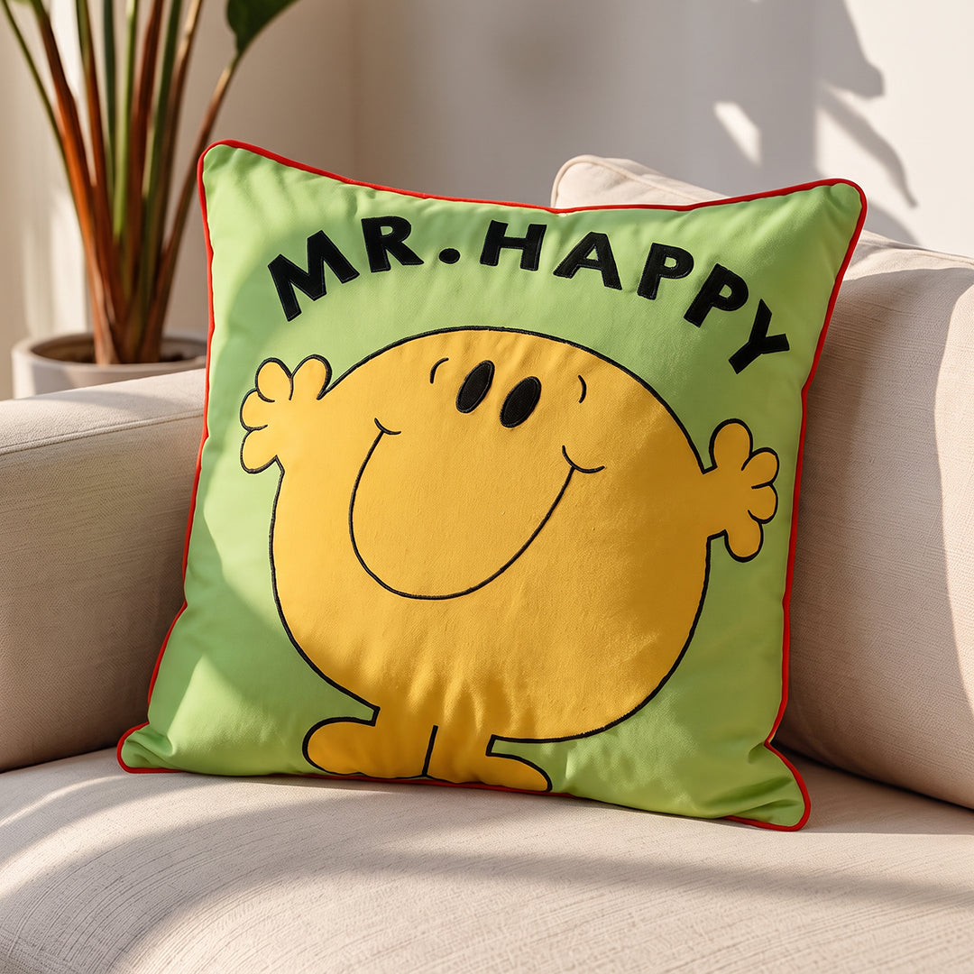 Mr. Happy  Cushion